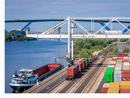 Terminal multimodal du Havre